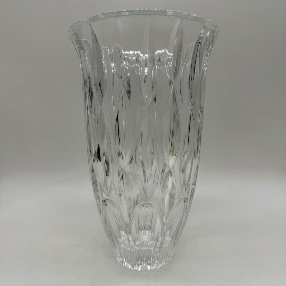 Waterford Marquis Rainfall Crystal Vase Flared Floral Centerpiece Vintage